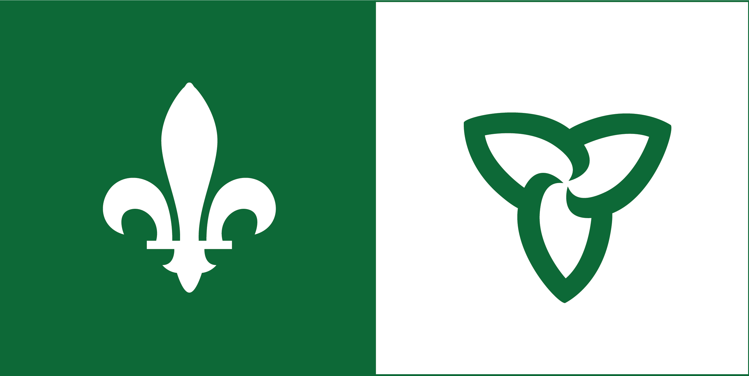 Drapeau franco-ontarien